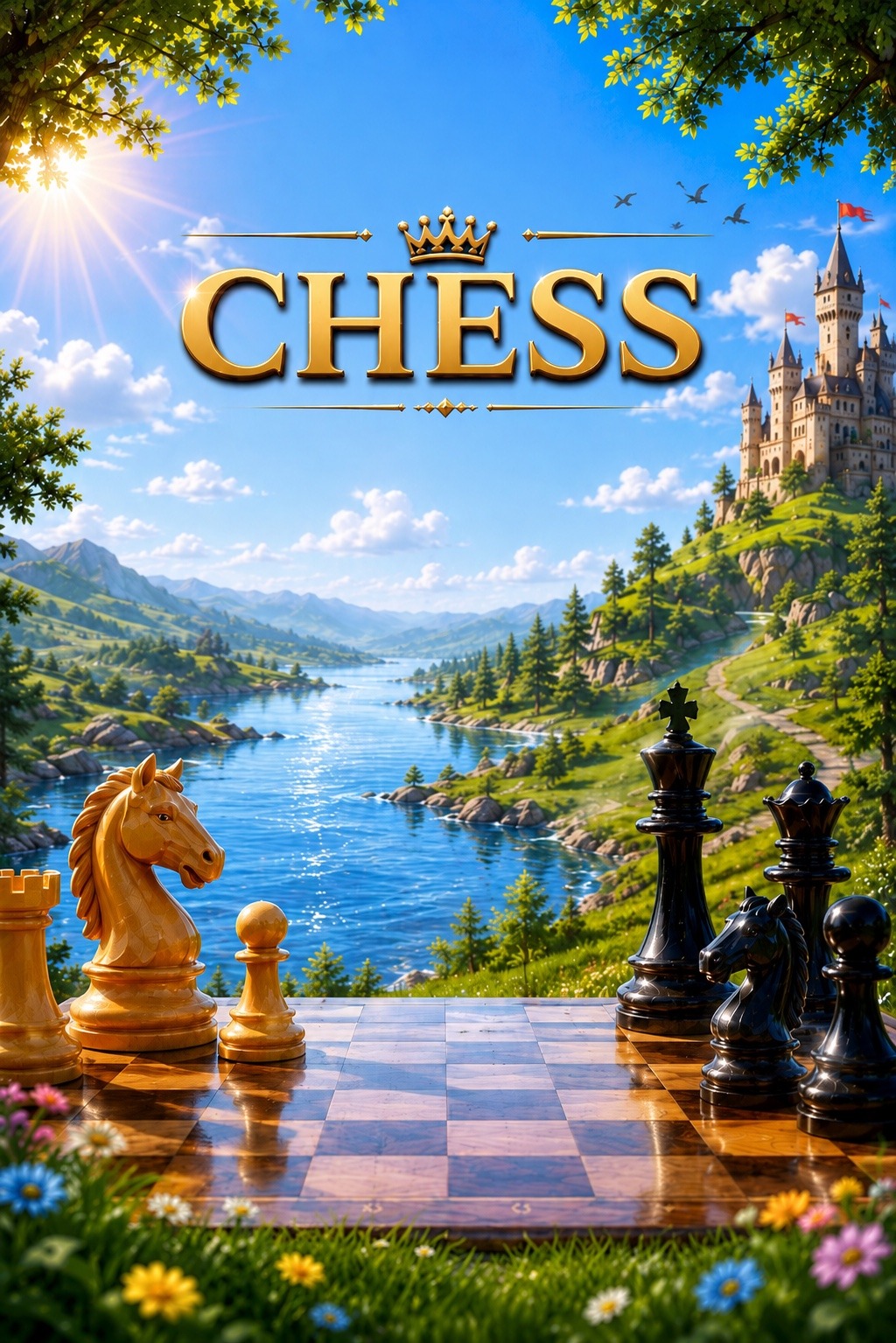 Chess server branded artwork