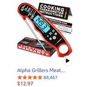 Alpha Grillers Meat Thermometer