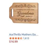 Grandma Cutting Board