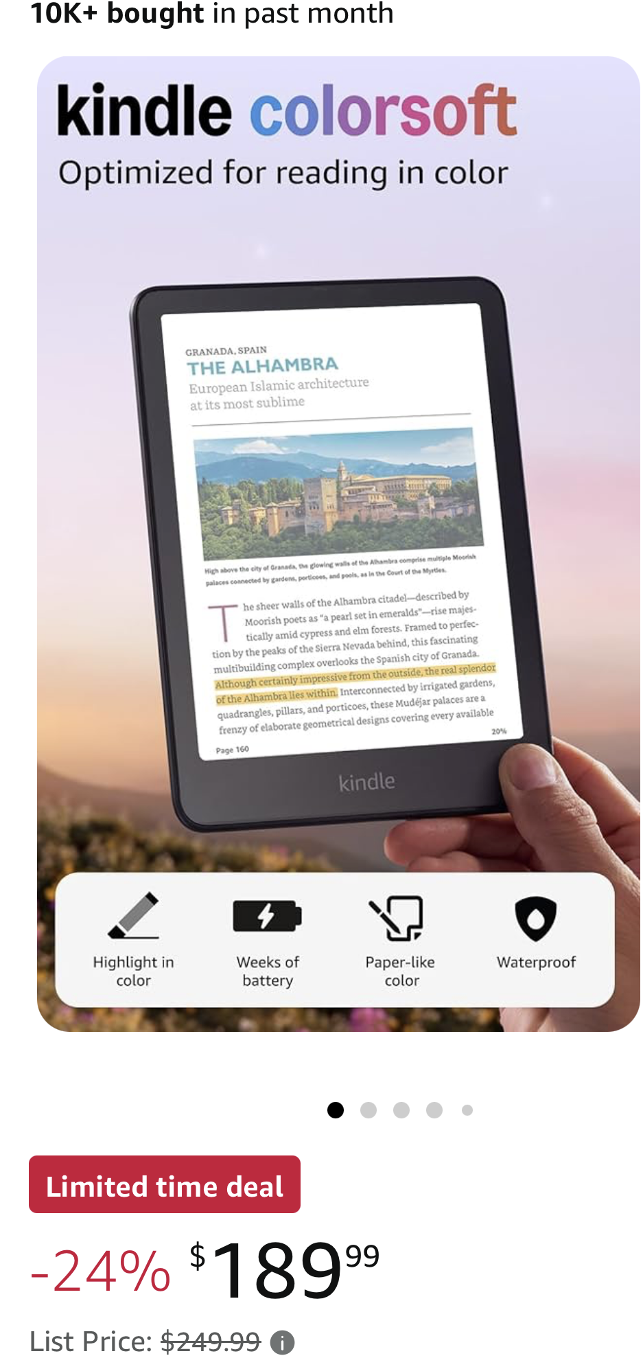 Kindle Colorsoft